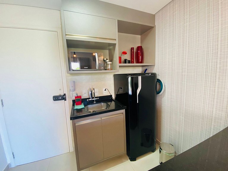 Loft Duo JK Bem equipado e confortável