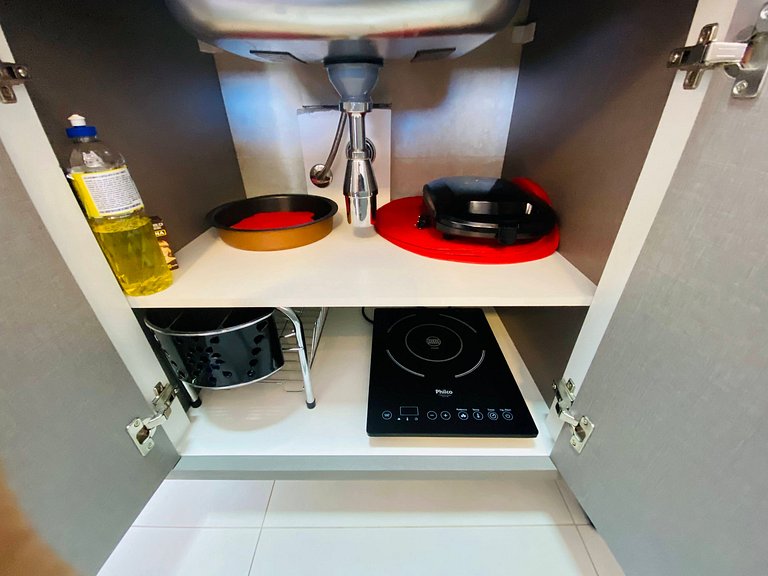 Loft Duo JK Bem equipado e confortável