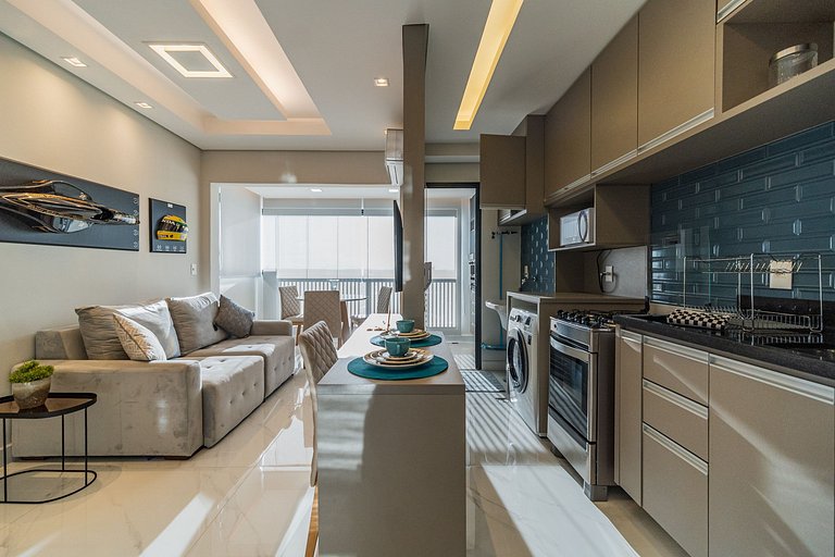 Loft Unique Residence Excelente Espaço Moderno