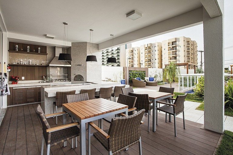 Spazio Blu | Loft de 52m² Moderno e Aconchegante!