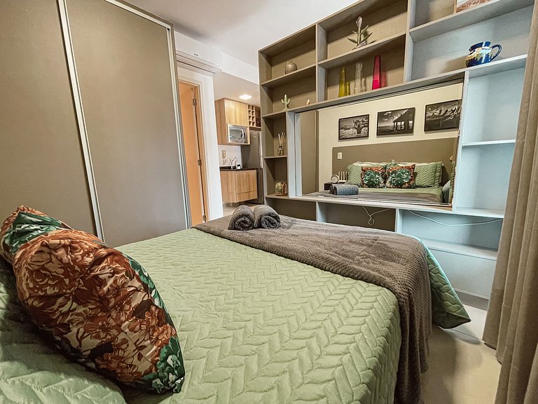 Loft Duo JK! Ambiente Elegante e Moderno!