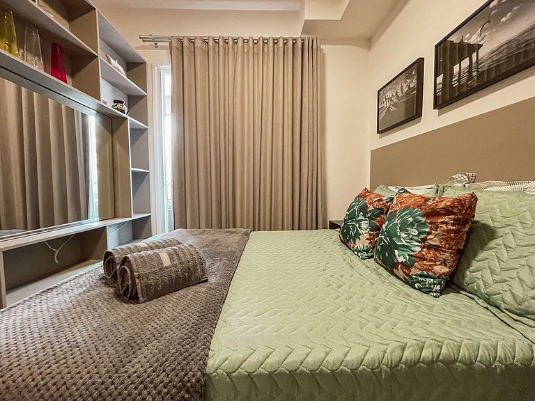 Loft Duo JK! Ambiente Elegante e Moderno!
