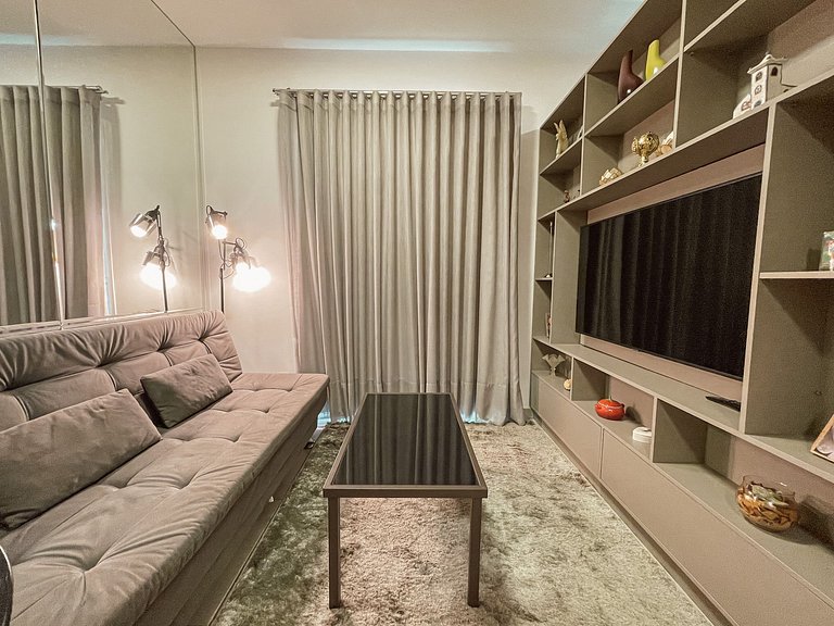 Loft Duo JK! Ambiente Elegante e Moderno!