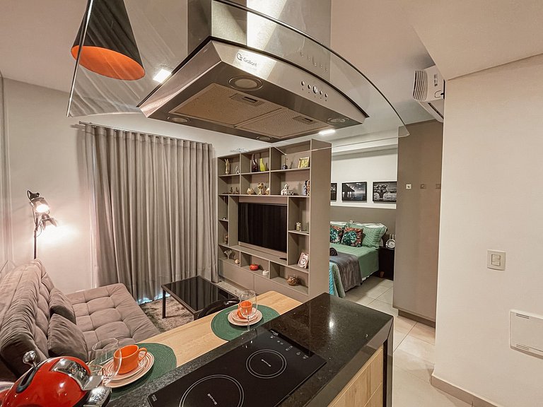 Loft Duo JK! Ambiente Elegante e Moderno!
