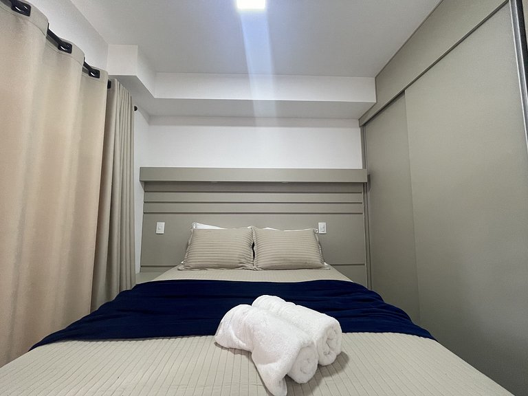 Loft Duo JK Espaço Prático Bem Localizado e Calmo
