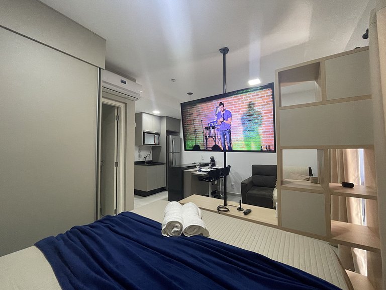 Loft Duo JK Espaço Prático Bem Localizado e Calmo