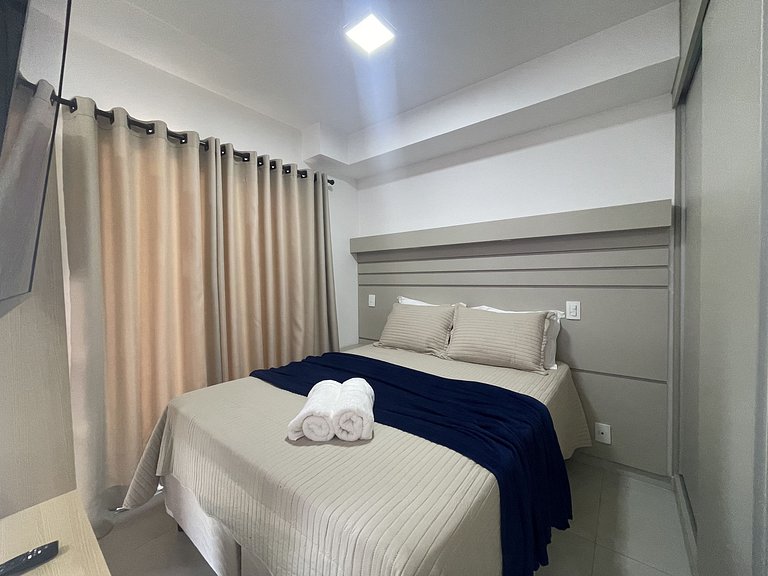 Loft Duo JK Espaço Prático Bem Localizado e Calmo