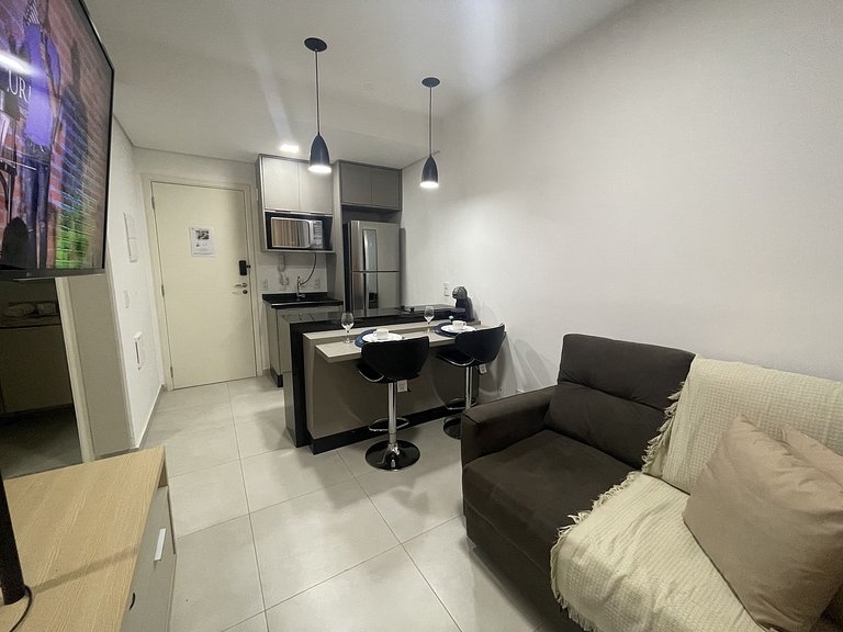 Loft Duo JK Espaço Prático Bem Localizado e Calmo