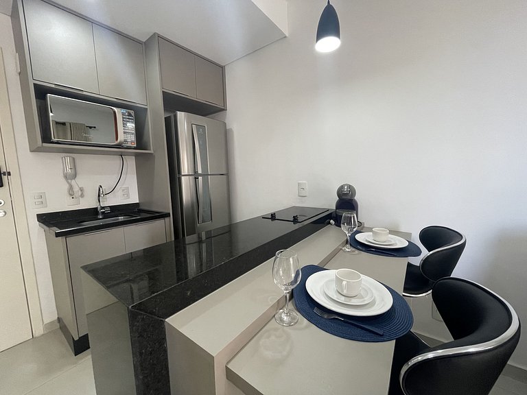 Loft Duo JK Espaço Prático Bem Localizado e Calmo