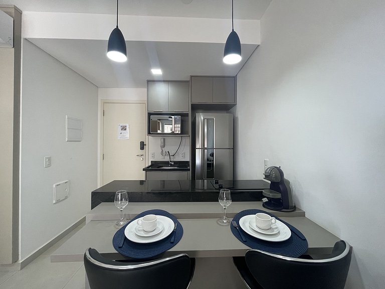 Loft Duo JK Espaço Prático Bem Localizado e Calmo