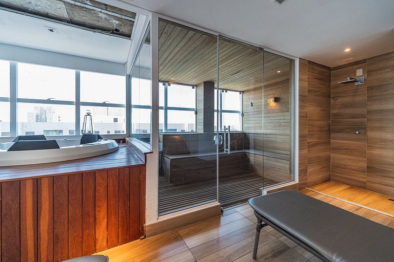 Loft Duo JK Arejado e Vista Para o Verde