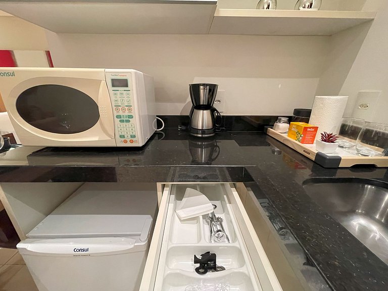 Flat Faria Lima! Hotel com Plus de Anfitrião 1oA2