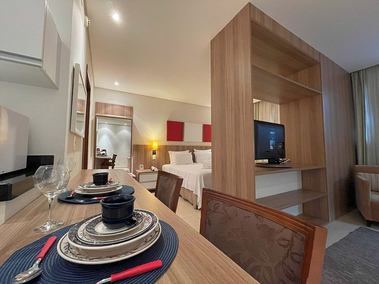 Flat Faria Lima! Hotel com Plus de Anfitrião 4oA