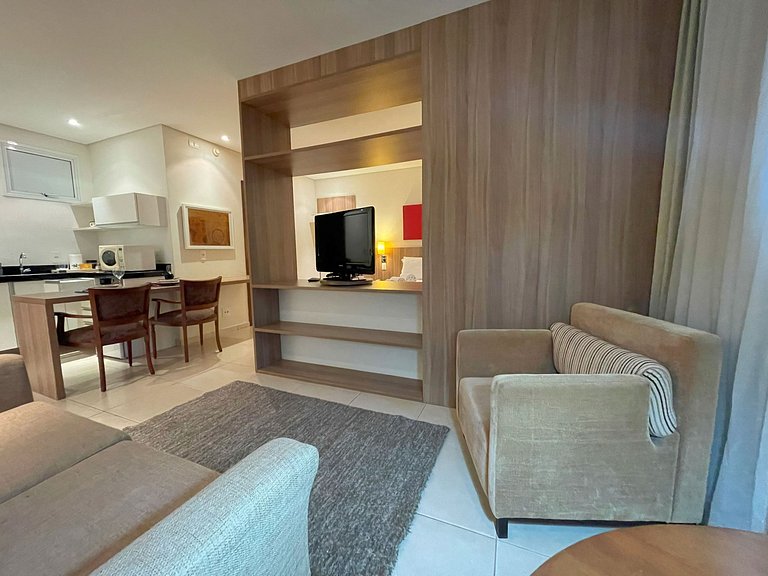 Flat Faria Lima! Hotel com Plus de Anfitrião 4oA