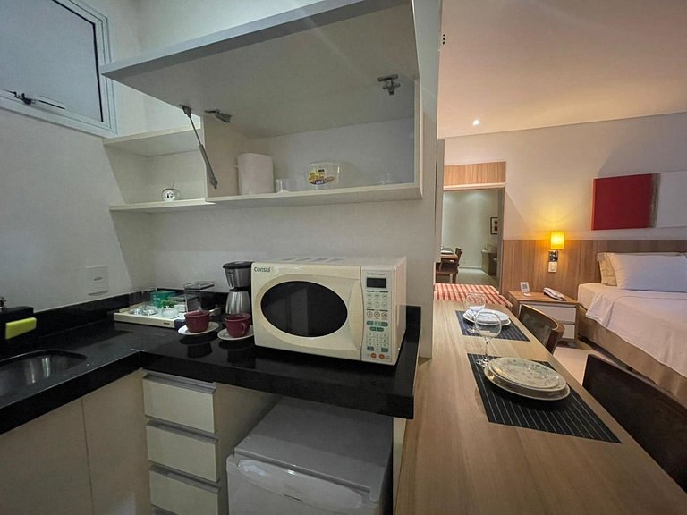 Flat Faria Lima! Hotel com Plus de Anfitrião 1oA1