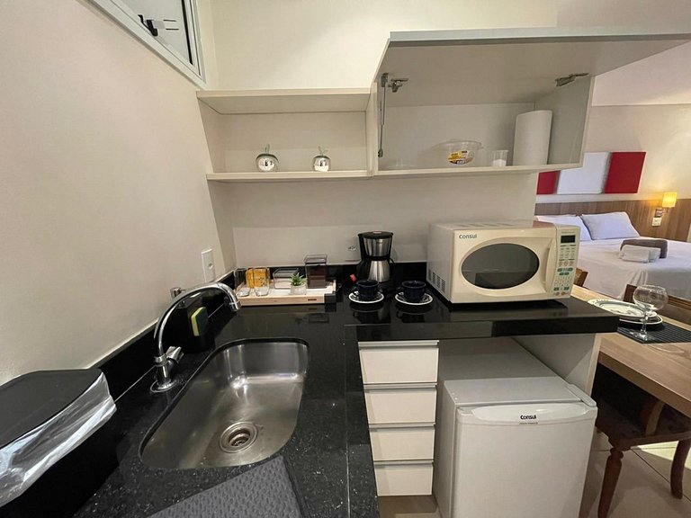 Flat Faria Lima! Hotel com Plus de Anfitrião 2oA1
