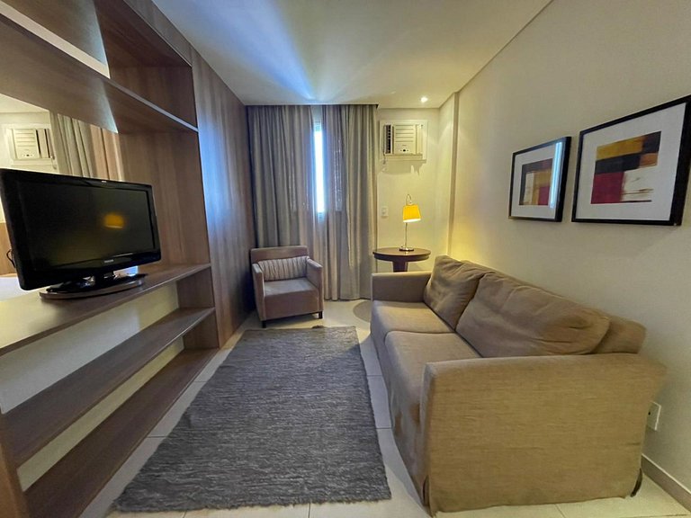 Flat Faria Lima! Hotel com Plus de Anfitrião 5oA1