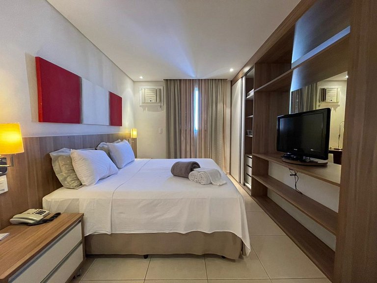 Flat Faria Lima! Hotel com Plus de Anfitrião 5oA1