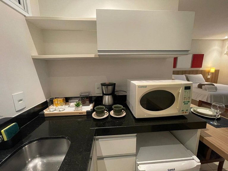Flat Faria Lima! Hotel com Plus de Anfitrião 6oA1