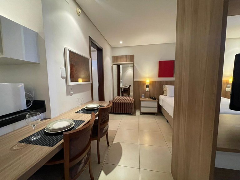 Flat Faria Lima! Hotel com Plus de Anfitrião 6oA1