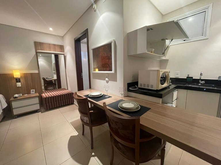 Flat Faria Lima! Hotel com Plus de Anfitrião 6oA2