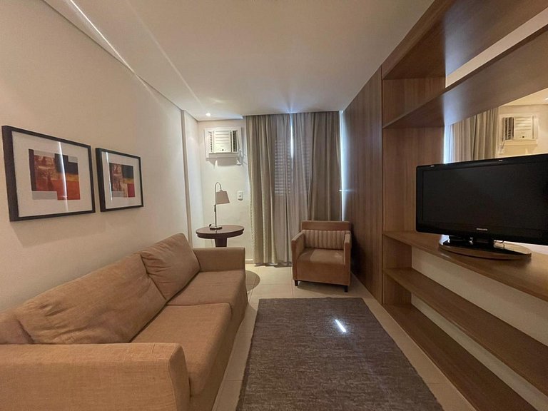 Flat Faria Lima! Hotel com Plus de Anfitrião 6oA2