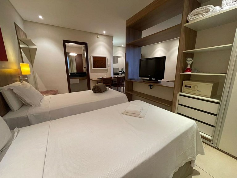 Flat Faria Lima! Hotel com Plus de Anfitrião 1oA6
