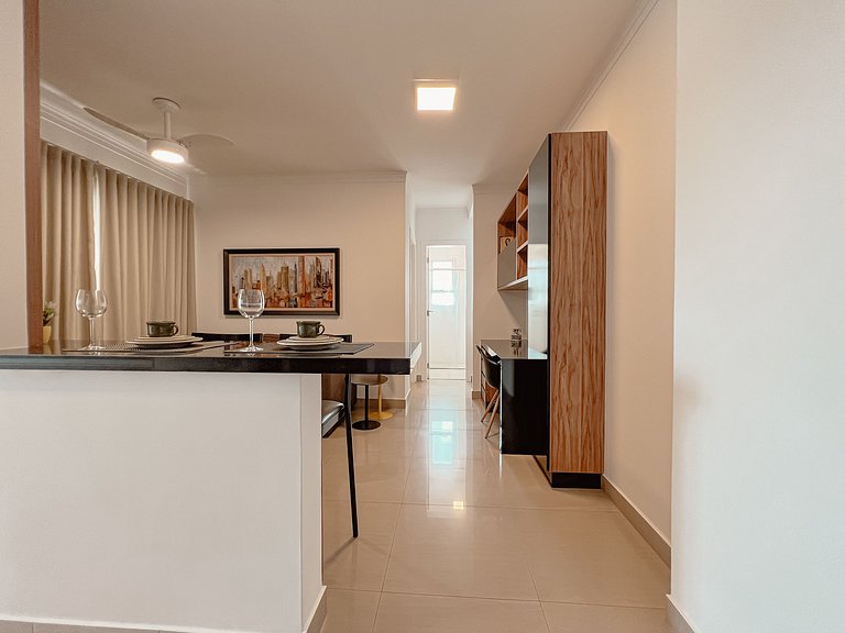 Spazio Blu | Loft de 52m² Moderno e Aconchegante!