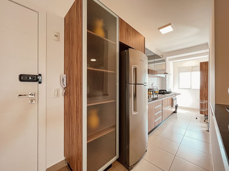 Spazio Blu | Loft de 52m² Moderno e Aconchegante!