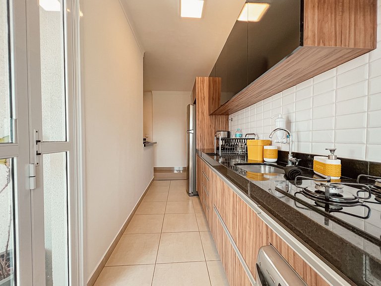 Spazio Blu | Loft de 52m² Moderno e Aconchegante!