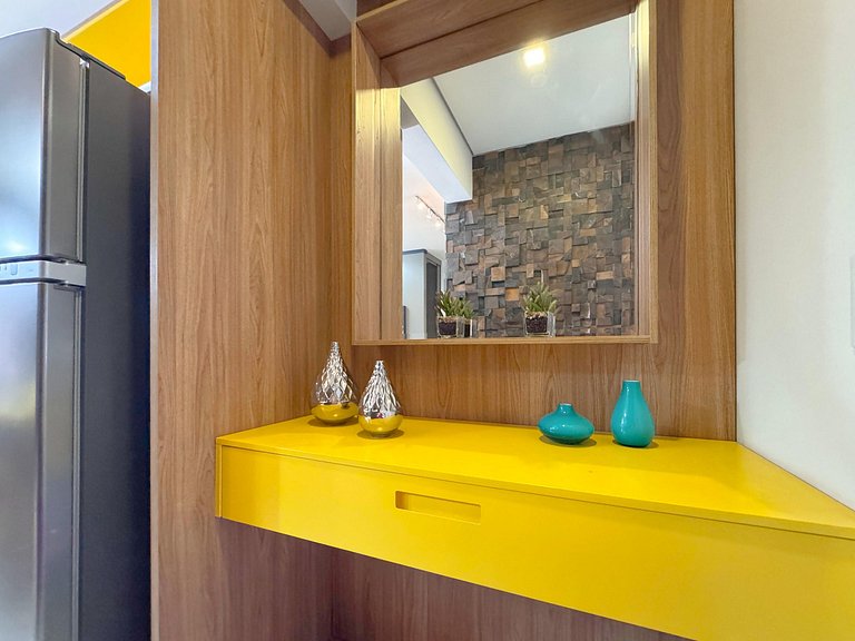 Loft Unique Residence Moderno Acolhedor e Elegante