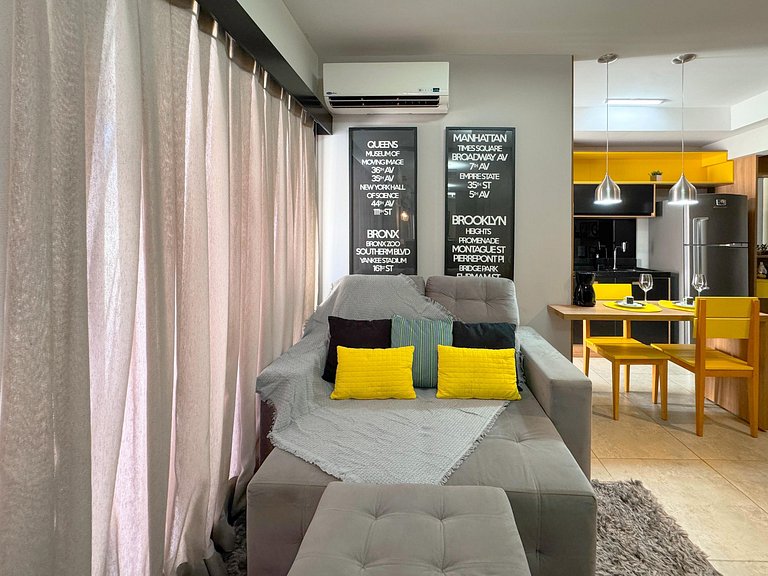 Loft Unique Residence Moderno Acolhedor e Elegante