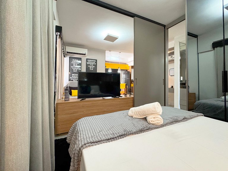 Loft Unique Residence Moderno Acolhedor e Elegante