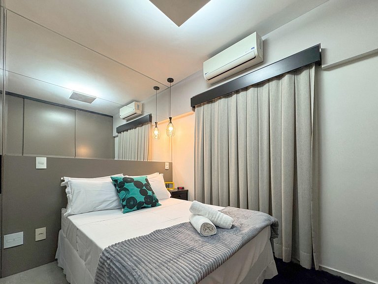 Loft Unique Residence Moderno Acolhedor e Elegante