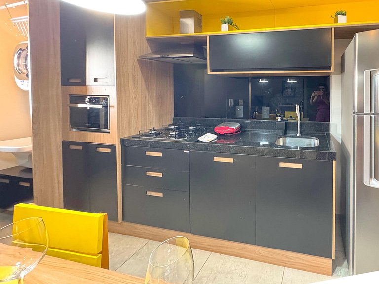 Loft Unique Residence Moderno Acolhedor e Elegante