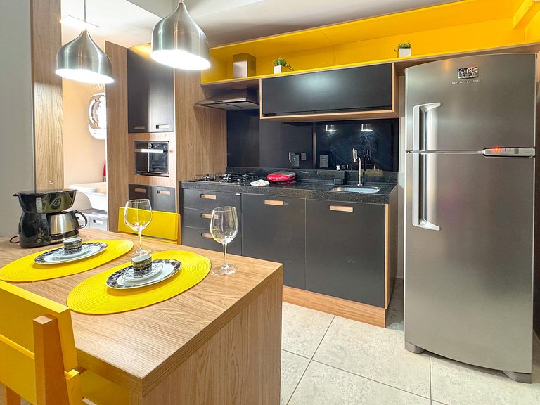 Loft Unique Residence Moderno Acolhedor e Elegante