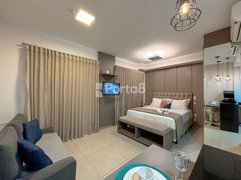 Loft Duo JK Aconchegante completíssimo e moderno