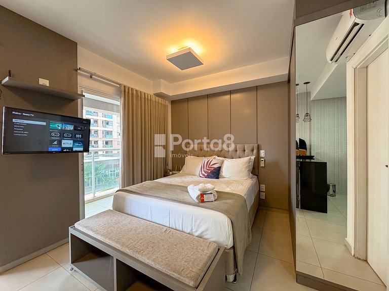 Loft Duo JK Aconchegante completíssimo e moderno