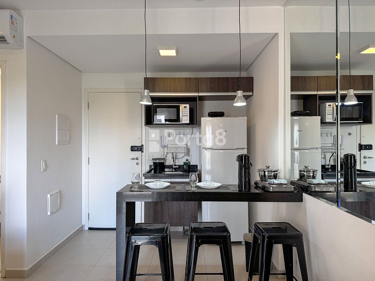 Loft Duo JK Ambiente Aconchegante, Calmo e Prático