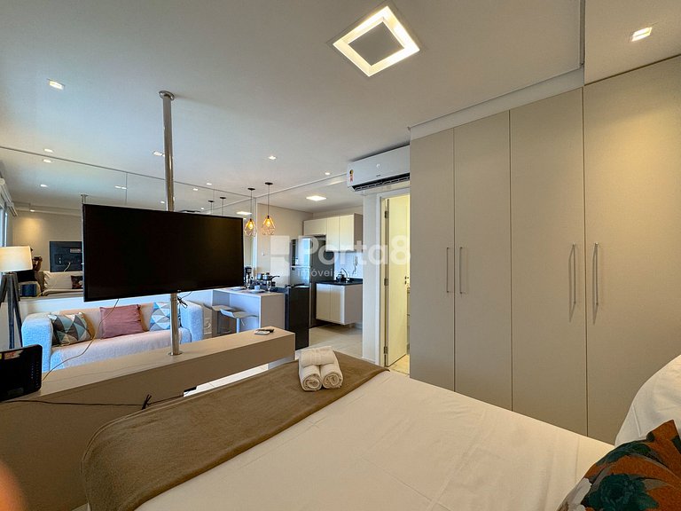 Loft Duo JK Arejado e Vista Para o Verde