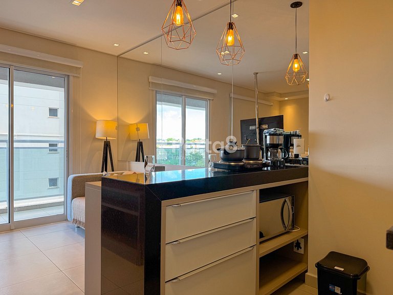 Loft Duo JK Arejado e Vista Para o Verde