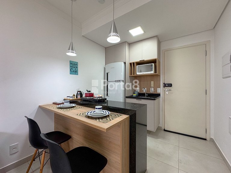 Loft Duo JK Próximo a Tudo Excelente Custo Benefício