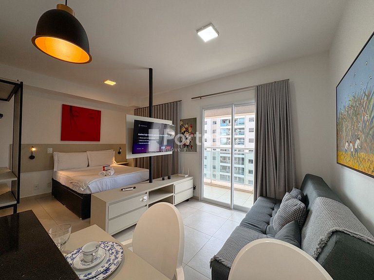 Loft Duo JK Espaço Convidativo e Charmoso