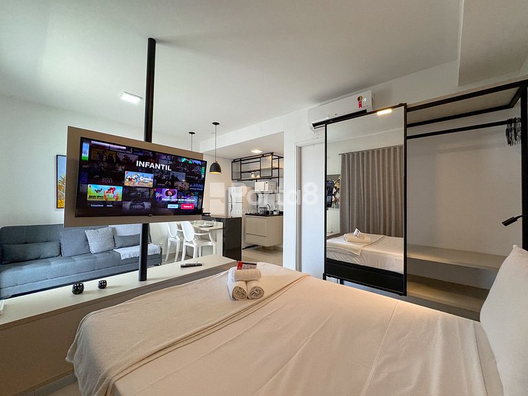 Loft Duo JK Espaço Convidativo e Charmoso