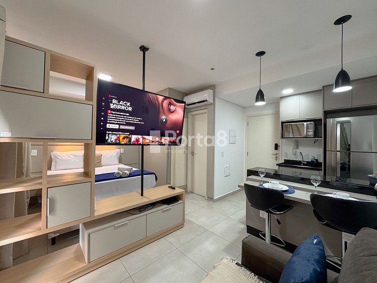 Loft Duo JK Espaço Prático Bem Localizado e Calmo