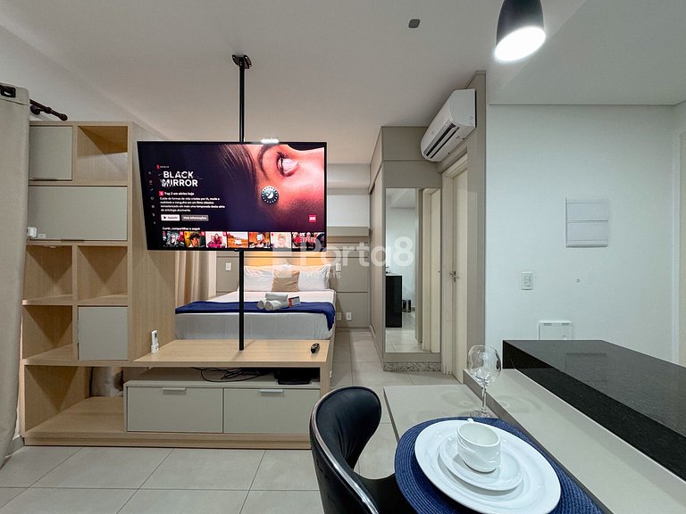 Loft Duo JK Espaço Prático Bem Localizado e Calmo
