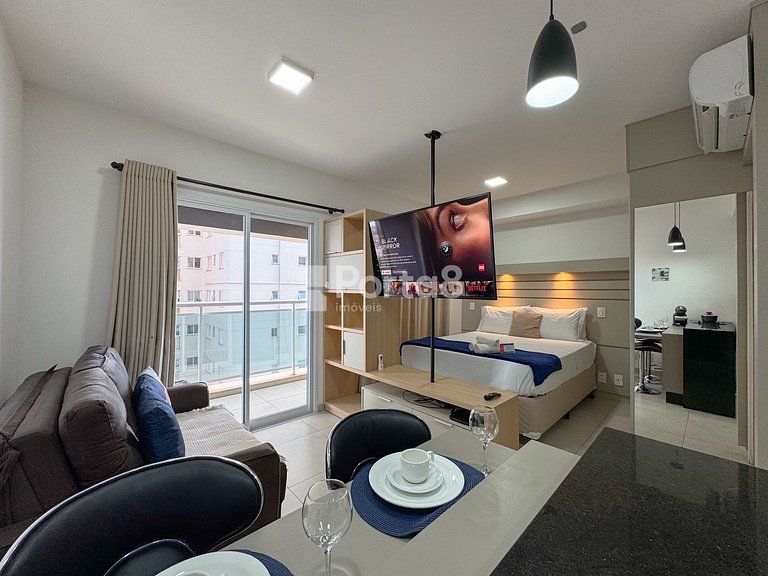 Loft Duo JK Espaço Prático Bem Localizado e Calmo