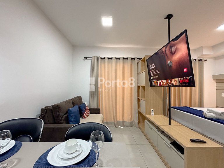 Loft Duo JK Espaço Prático Bem Localizado e Calmo