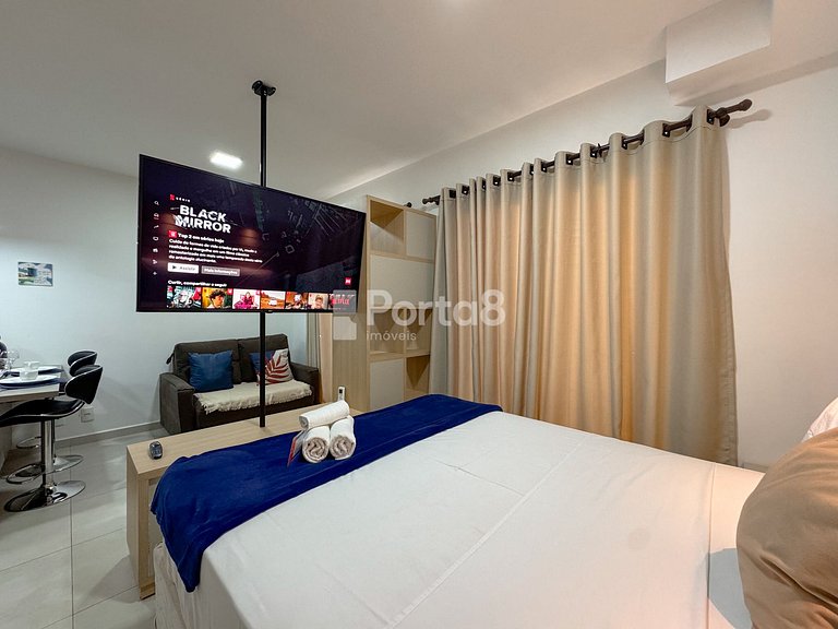 Loft Duo JK Espaço Prático Bem Localizado e Calmo