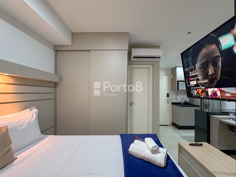 Loft Duo JK Espaço Prático Bem Localizado e Calmo